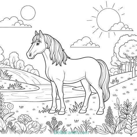  عکس های نقاشی اسب