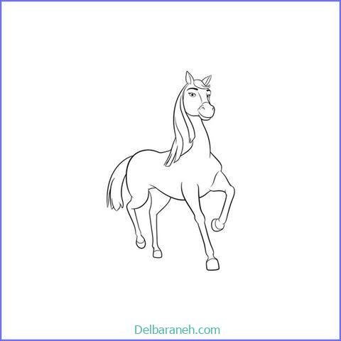  عکس های نقاشی اسب