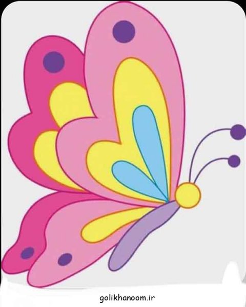  عکس های نقاشی پروانه