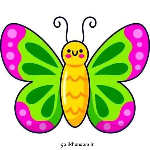  عکس های نقاشی پروانه