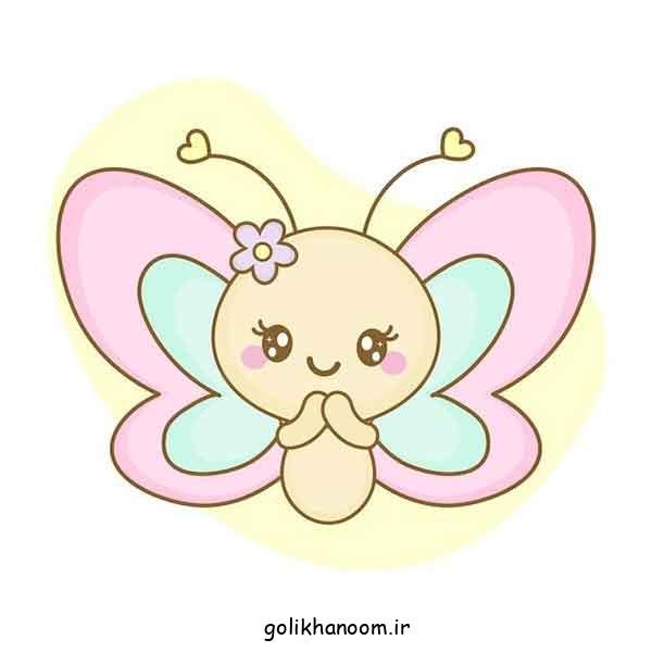  عکس های نقاشی پروانه