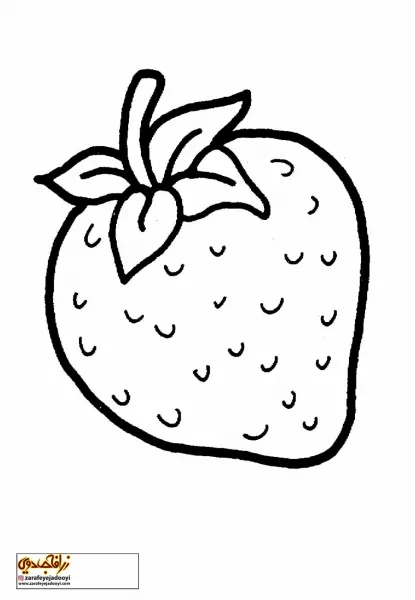  عکس های نقاشی توت فرنگی