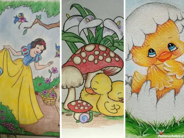  عکس نقاشی های زیبا و جذاب