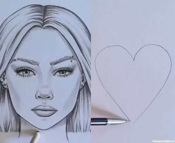 عکس های نقاشی چهره
