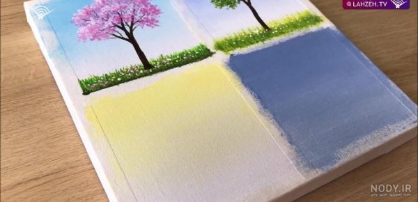  عکس های نقاشی چهار فصل