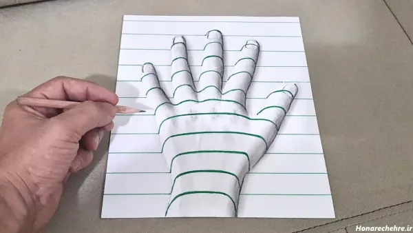  عکس نقاشی سه بعدی