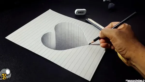  عکس نقاشی سه بعدی