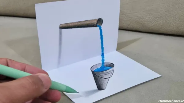  عکس نقاشی سه بعدی