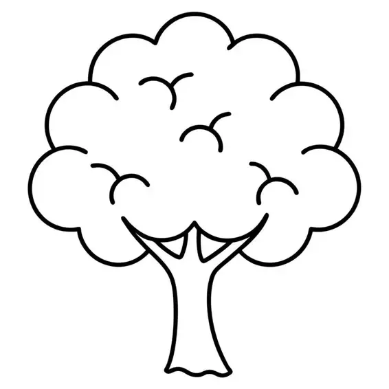  عکس درخت چنار نقاشی