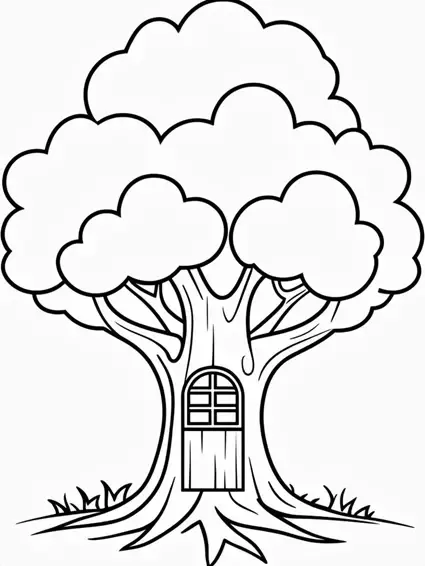  عکس درخت چنار نقاشی