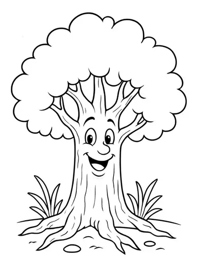  عکس درخت چنار نقاشی