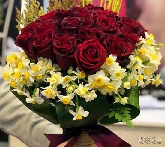  عکس قرآن و گل نرگس