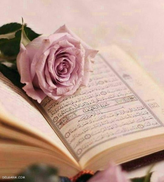  عکس قرآن با گل پس زمینه گوشی