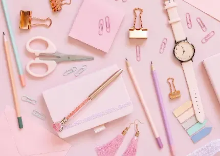  بک گراند ویژه برای کنکوری های دخترونه صورتی