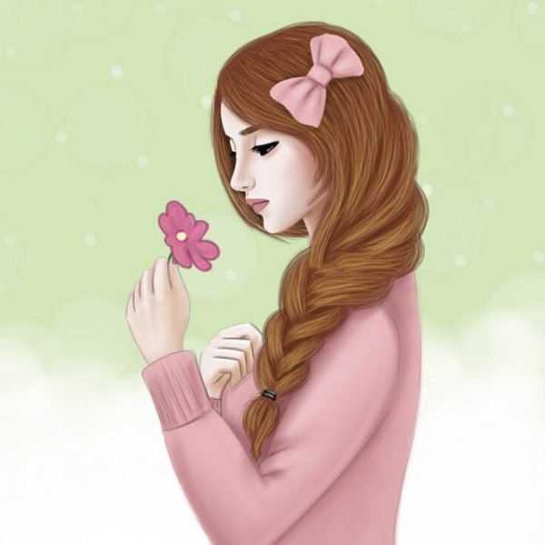  عکس دختر دوست داشتنی فانتزی