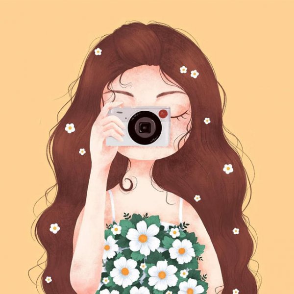  عکس دختر دوست داشتنی فانتزی