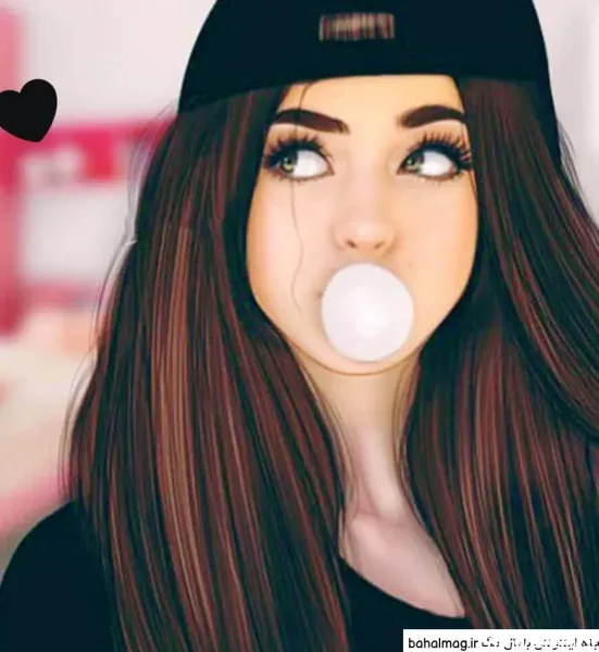 عکس دخترانه فانتزی برای پروفایل