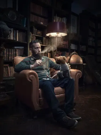  عکس پروفایل فانتزی پسرانه با سیگار