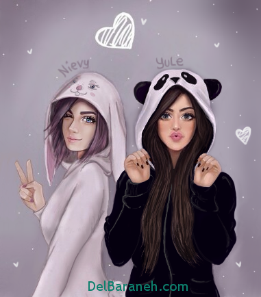  عکس دخترانه فانتزی برای تلگرام