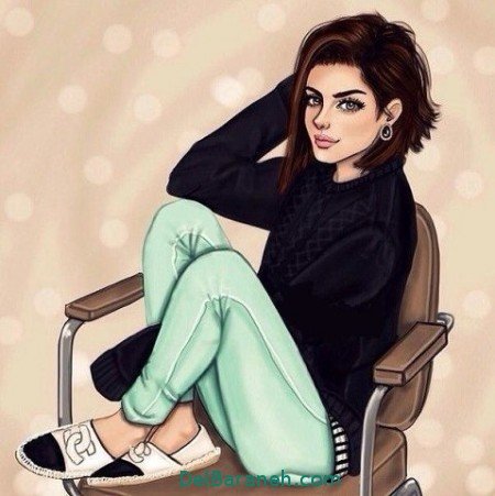  عکس دخترانه فانتزی برای تلگرام