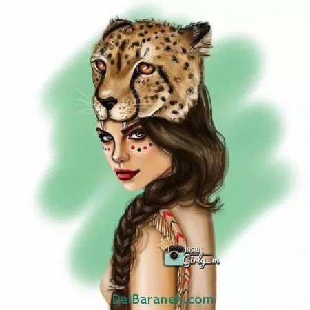  عکس خفن دخترانه فانتزی برای تلگرام