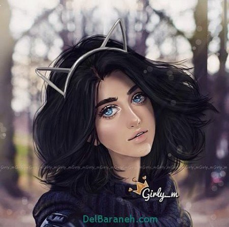  عکس خفن دخترانه فانتزی برای تلگرام