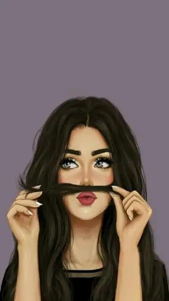 عکس انیمه ای دخترانه با کیفیت Hd