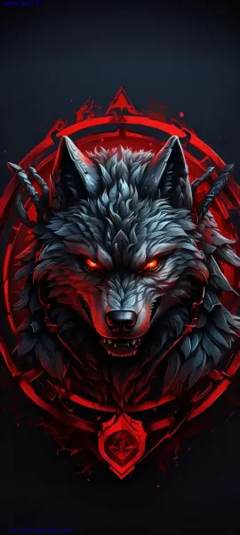  پس زمینه فانتزی گرگ