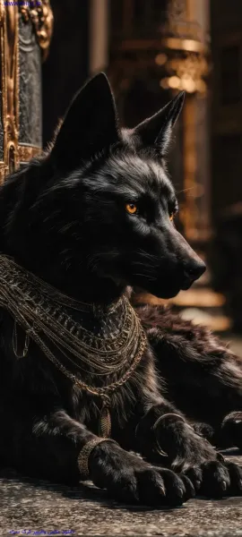  پس زمینه فانتزی گرگ