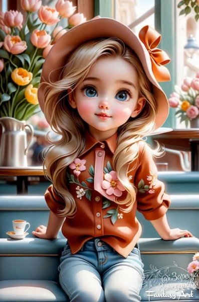 عکس دخترونه فانتزی برای پروفایل شاد