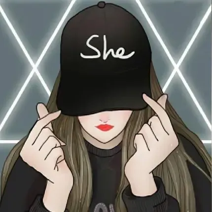  پروفایل دخترونه بانمک