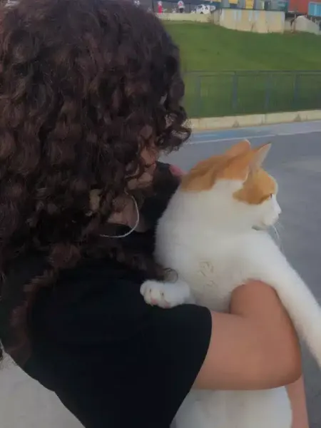  عکس دختر مو فرفری از پشت سر برای پروفایل