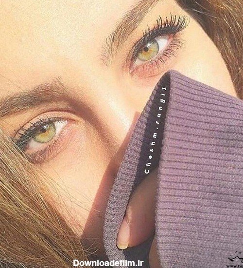  عکس کیوت فانتزی دختر چشم سبز برای پروفایل