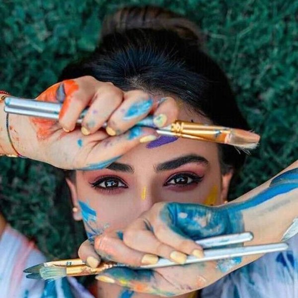  عکس چشم و ابرو دختر