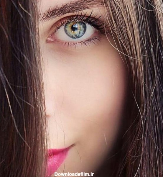  عکس جدید دختر چشم سبز