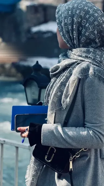 عکس دختر با حجاب فیک برای پروفایل