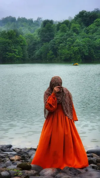  عکس دختر با حجاب فیک برای پروفایل