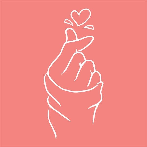  عکس قلب با دست کره ای