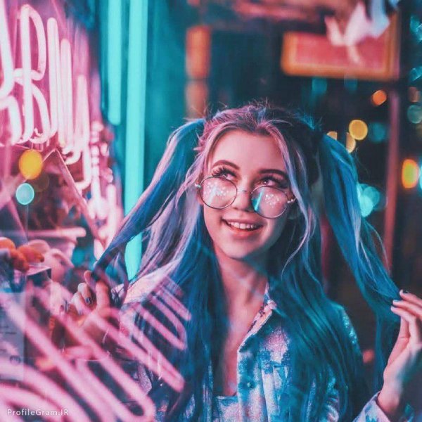  عکس پروفایل دخترونه کیوت نئونی