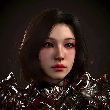  والپیپر دختر فانتزی جنگجو خفن برای آیفون