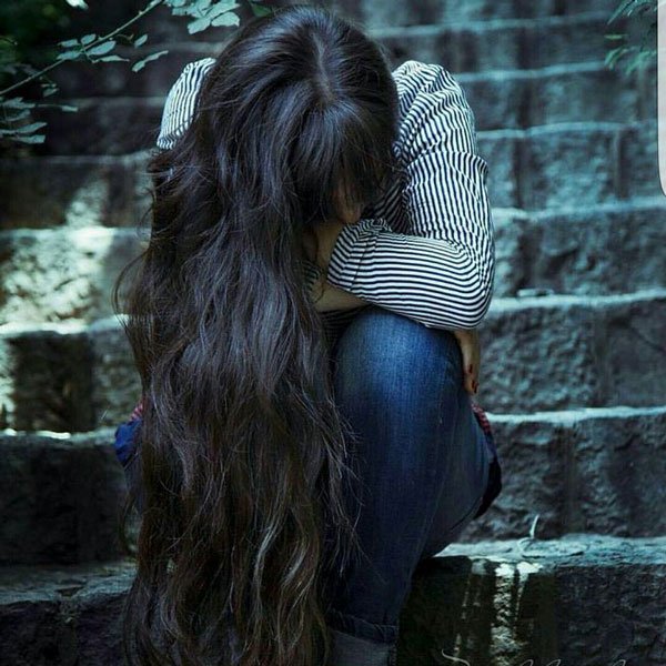  عکس دختر غمگین و گریان برای پروفایل