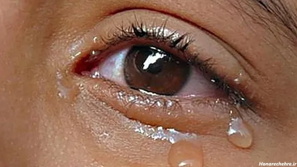 عکس اشک چشم واقعی