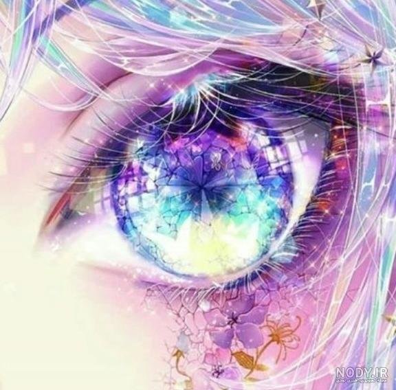  عکس چشم انیمه ای قشنگ