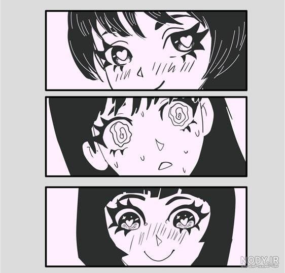  عکس چشم انیمه ای قشنگ