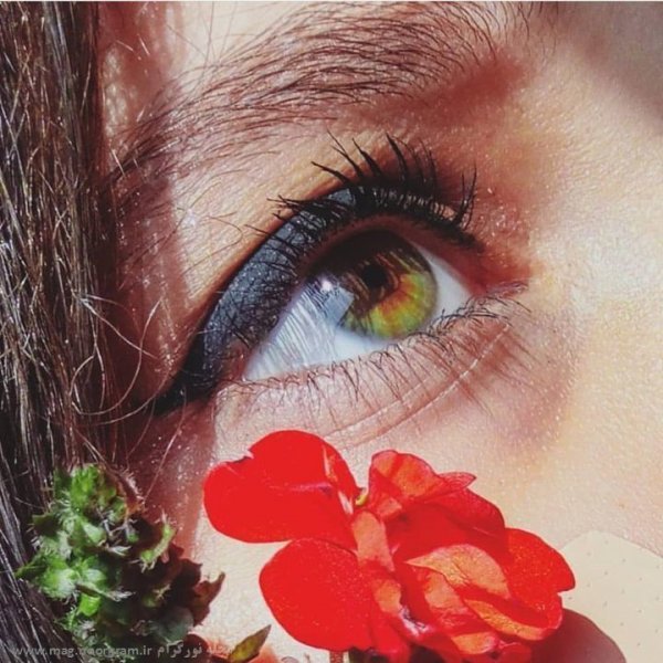  عکس زیبا از چشم دختر برای پروفایل