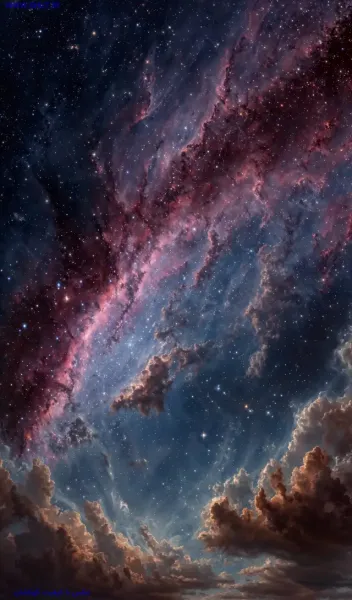  عکس تصویر زمینه آسمان و کهکشان