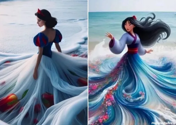  عکس پرنسس زیبا