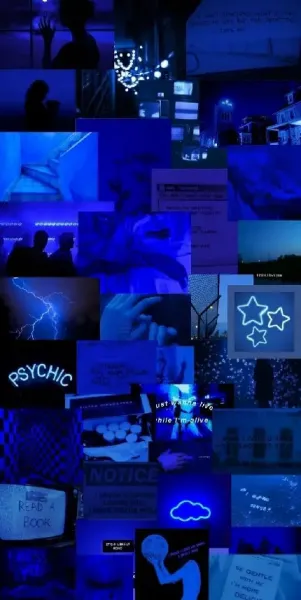  عکس زمینه چند تکه ای آبی برای استوری