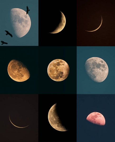  والپیپر زیبای ماه و خورشید