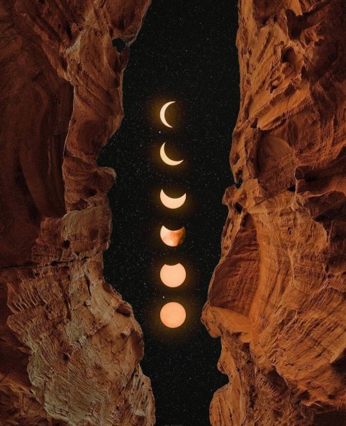  والپیپر زیبای ماه و خورشید